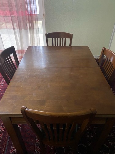 Extending dining table - table, with