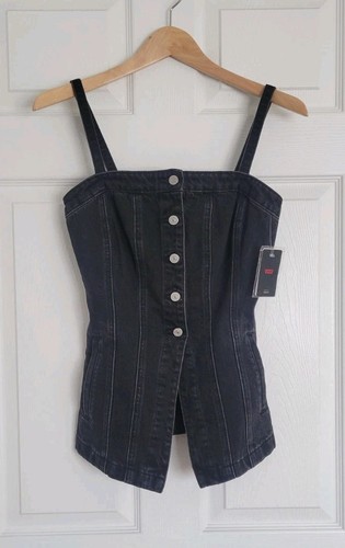 Levi button front - levi's, black
