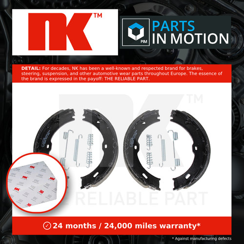 Handbrake shoes set fits - set,