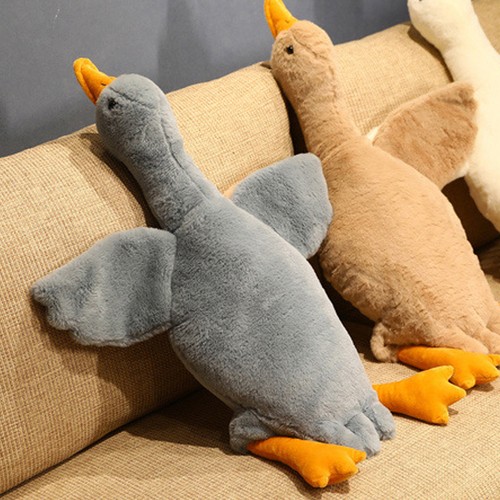 Plush goose toy soft - plush,