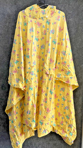 Soft yellow print - yellow, pvc