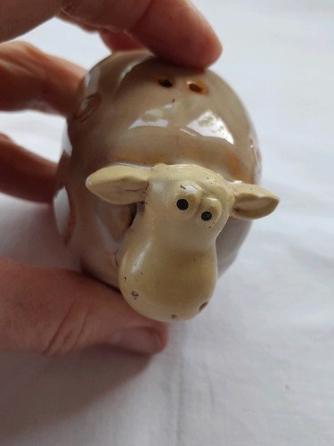Salt cellar pottery - , sheep