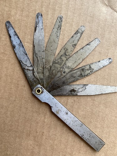 Vintage feeler gauge 1000 - feeler, 1/1000