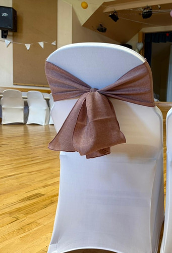 200x dusty pink - chair, sashes