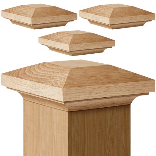 Pcs wood newel post flat - newel,