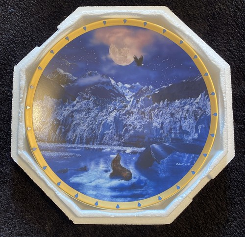 Moonlight fantasy plate - fantasy,