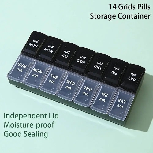 Large deep day pill - 7,