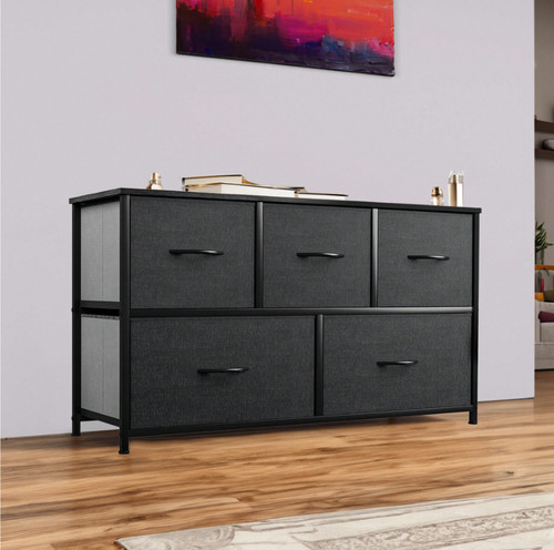 Fabric drawers chest - drawers,