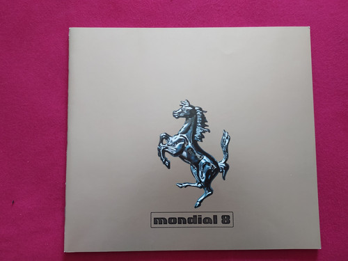 Ferrari mondial brochure - ferrari,