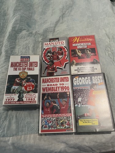 Official manchester united vhs - manchester,