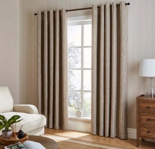 Dunelm eyelet lined curtains - dunelm,