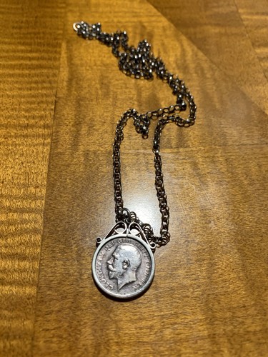 George 1919 sixpence - v,