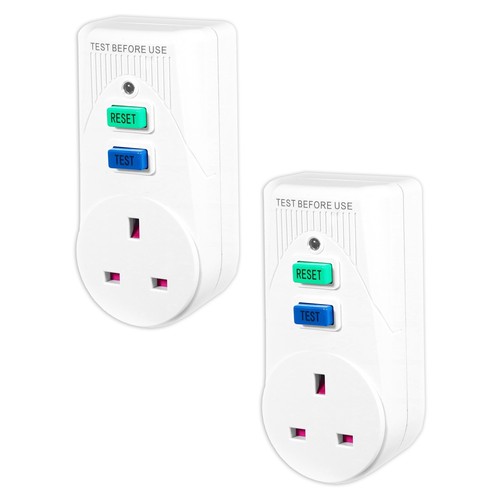 Rcd safety plug single socket - plug,