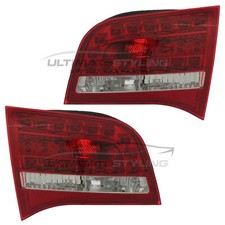 Audi A6 Rear Light 2008-2011 Avant Inner Boot LED Tail Lamp Lens Pair Left Right