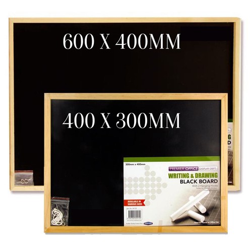 Large black board wooden - board,