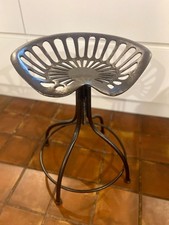 Metal Tractor Seat Stool with