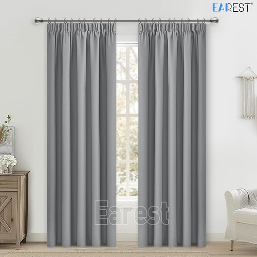 2pcs blackout curtains pencil - curtains,
