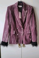 Brand New Zara Purple Velvet