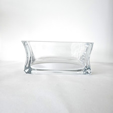 Vintage Glass Rectangle Vase