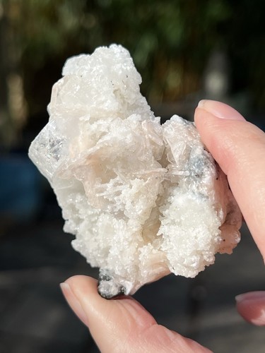 White apophyllite prehinite - apophyllite,