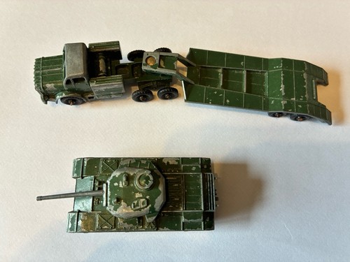 Lesney military diecast tank - lesney,