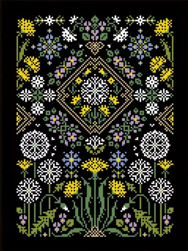 Counted cross stitch - stitch, 14