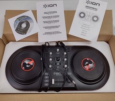 ION Discover DJ Computer DJ System Two-Deck Controller with MixVibes Software