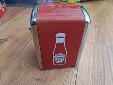 Heinz tomato ketchup napkin - heinz,