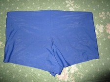 Ladies Cotton Traders Navy Blue Swim Shorts ..size 18