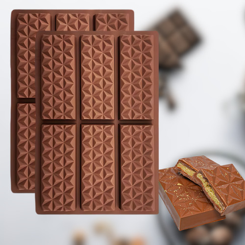 Silicone chocolate bar mould - silicone,