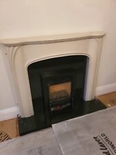 fireplace surround with gas