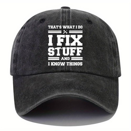 Washed distressed baseball cap - washed,