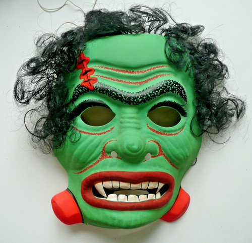 Vintage halloween mask - halloween,