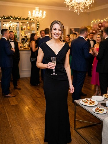 Elegant off shoulder - shoulder, form