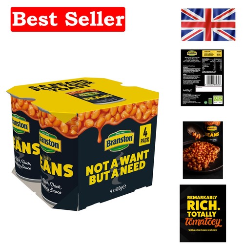 Delicious baked beans rich - delicious, in