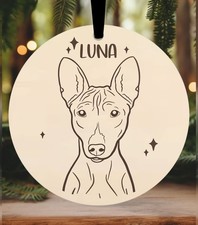 Basenji Christmas Bauble
