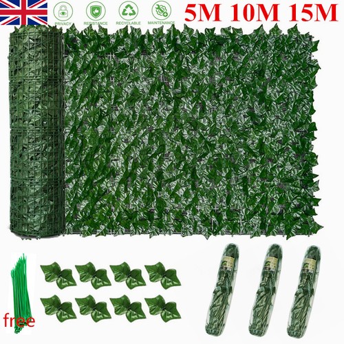 15m artificial hedge - artificial, trellis