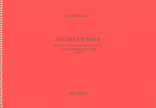Grisey anubis nout - anubis, &