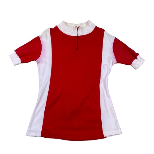 Vintage cotton cycling jersey - vintage,