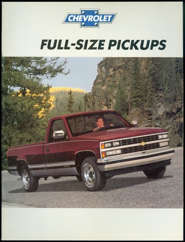 New car brochure 1989 - new,