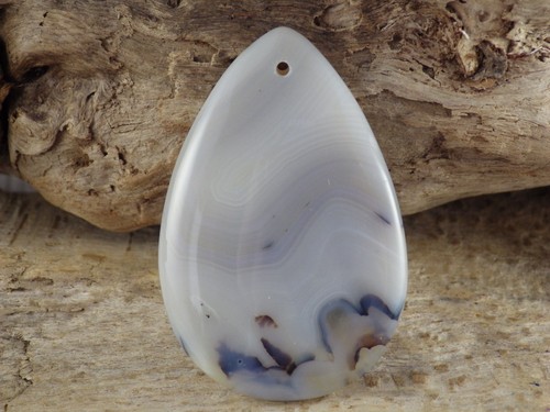 Dendritic agate pendant - dendritic,