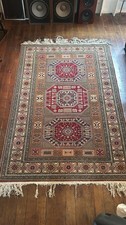 Hand knotted kazak - hand-knotted,