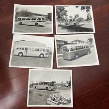 GMC TRUCK COACH Division Original Bus Transit Transport Promotional Photos Lot 5