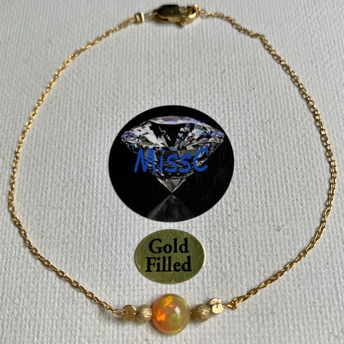 Fire opal 14ct gold filled - 14ct,