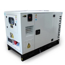 Hyundai Diesel Generator 8.8kW / 11kVA Three Phase 400v / 230v 1500rpm  DHY11KSE