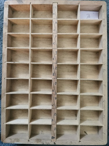 Vintage wooden printers - vintage,