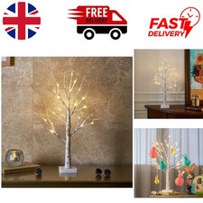 Charming Mini Birch Twig Tree with 24 LEDs - Perfect for Weddings & Parties