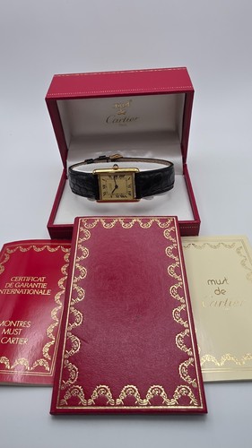 Must cartier tank - de, gold