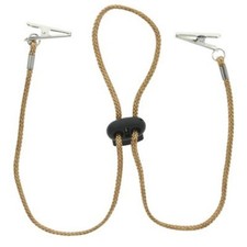 Napkin Holder Dental Bib Clips Flexible Adjustable Chain Crocodile Clips