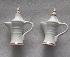 Emirates Limoges Salt & Pepper Set,Arabic Coffee Pot Shape